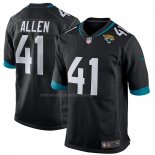 Camiseta NFL Game Jacksonville Jaguars Josh Allen Negro