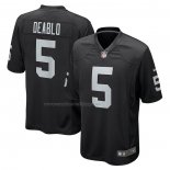 Camiseta NFL Game Las Vegas Raiders Divine Deablo Negro