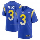 Camiseta NFL Game Los Angeles Rams Cam Akers Azul