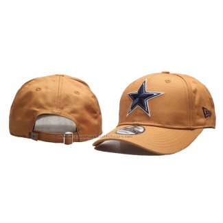 Gorra Dallas Cowboys Adjustable New Era 9TWENTY Marron