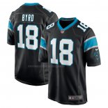 Camiseta NFL Game Carolina Panthers Damiere Byrd Negro