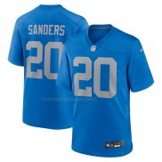 Camiseta NFL Game Detroit Lions Barry Sanders Alterno Azul