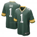 Camiseta NFL Game Green Bay Packers Number 1 Dad Verde