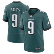 Camiseta NFL Game Philadelphia Eagles Nick Foles Retired Verde