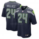 Camiseta NFL Game Seattle Seahawks K'Von Wallace Azul