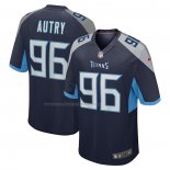 Camiseta NFL Game Tennessee Titans Denico Autry Azul