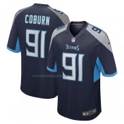 Camiseta NFL Game Tennessee Titans Keondre Coburn Azul