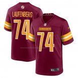 Camiseta NFL Game Washington Commanders Nolan Laufenberg Rojo