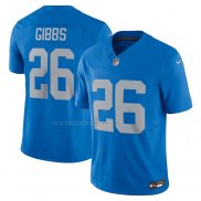 Camiseta NFL Limited Detroit Lions Jahmyr Gibbs Vapor F.U.S.E. Alterno Azul