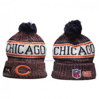 Gorro Beanie Chicago Bears Sideline Naranja