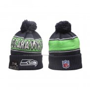 Gorro Beanie Seattle Seahawks New Era Sideline Negro Verde