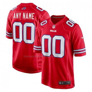 Camiseta NFL Game Buffalo Bills Alterno Personalizada Rojo