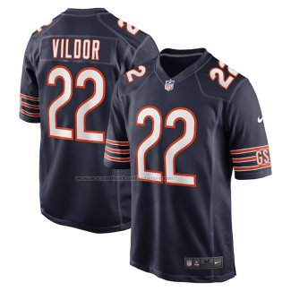 Camiseta NFL Game Chicago Bears Kindle Vildor Azul