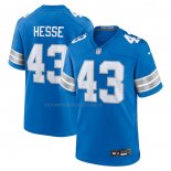 Camiseta NFL Game Detroit Lions Parker Hesse Azul Blanco