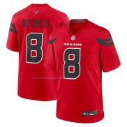 Camiseta NFL Game Houston Texans John Metchie III Alterno Rojo