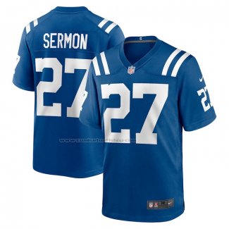 Camiseta NFL Game Indianapolis Colts Trey Sermon Azul