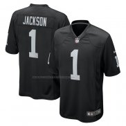 Camiseta NFL Game Las Vegas Raiders DeSean Jackson Negro