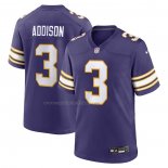 Camiseta NFL Game Minnesota Vikings Jordan Addison Classic Violeta