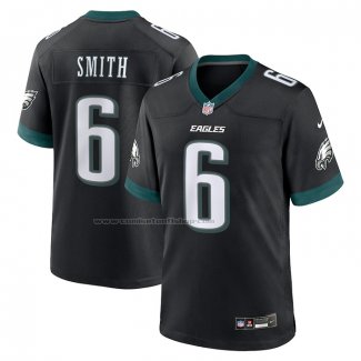 Camiseta NFL Game Philadelphia Eagles DeVonta Smith Alterno Negro