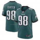 Camiseta NFL Game Philadelphia Eagles Jalen Carter Verde