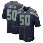 Camiseta NFL Game Seattle Seahawks Trevis Gipson Azul