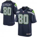 Camiseta NFL Limited Seattle Seahawks Steve Largent Retired Azul