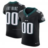 Camiseta NFL Elite Philadelphia Eagles Alterno Vapor F.U.S.E. Personalizada Negro