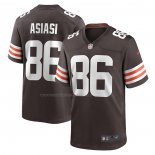 Camiseta NFL Game Cleveland Browns Devin Asiasi Marron