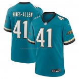 Camiseta NFL Game Jacksonville Jaguars Josh Hines-Allen Prowler Throwback Verde