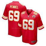 Camiseta NFL Game Kansas City Chiefs Mike Pennel Rojo