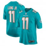 Camiseta NFL Game Miami Dolphins David Long Jr. Verde1