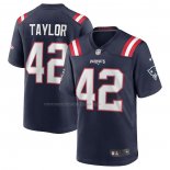 Camiseta NFL Game New England Patriots J.J. Taylor Azul