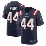 Camiseta NFL Game New England Patriots Raleigh Webb Primera Azul