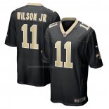 Camiseta NFL Game New Orleans Saints Cedrick Wilson Jr. Negro