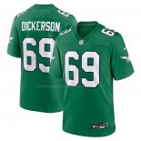 Camiseta NFL Game Philadelphia Eagles Landon Dickerson Alterno Verde