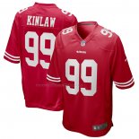 Camiseta NFL Game San Francisco 49ers Javon Kinlaw Rojo