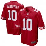 Camiseta NFL Game San Francisco 49ers Jimmy Garoppolo Rojo