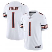 Camiseta NFL Limited Chicago Bears Justin Fields Vapor Blanco