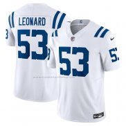 Camiseta NFL Limited Indianapolis Colts Shaquille Leonard Vapor F.U.S.E. Blanco